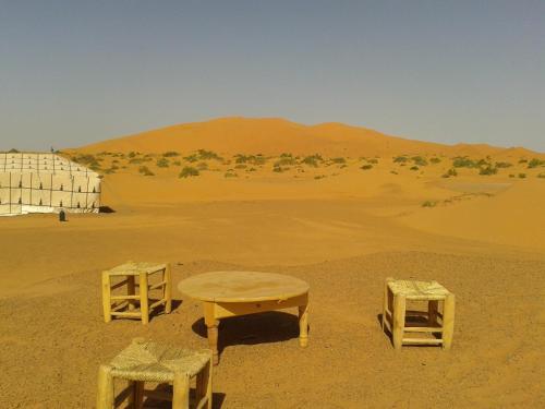 Night Desert Camp