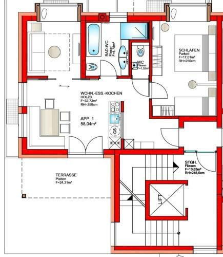 Apartamento Appartements Die Rifflerin