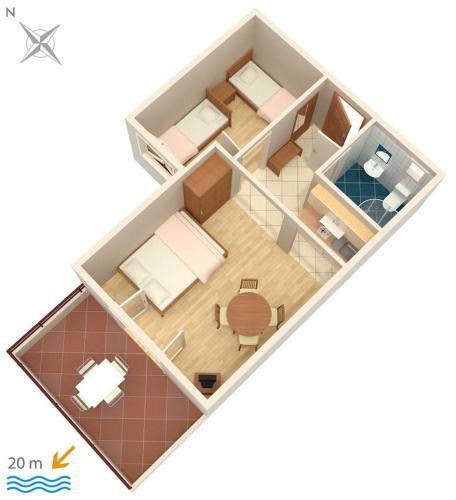 Apartments By The Sea Crikvenica - 2354