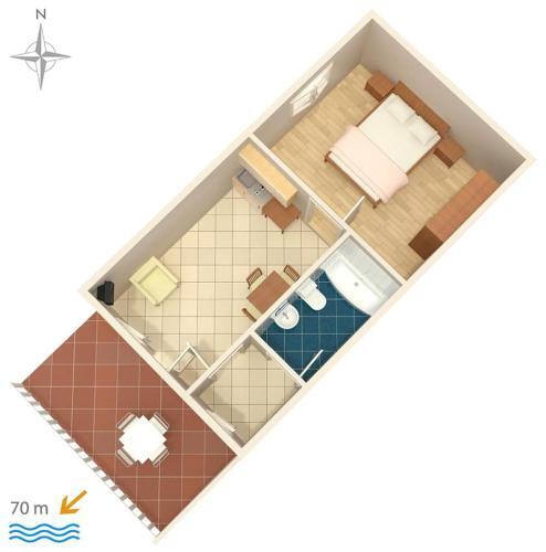 Apartment Stara Novalja 6469c