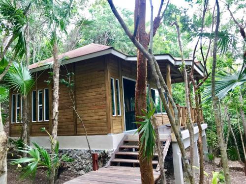 Lodge Private Cabin In Bacalar With Your Own Deck!