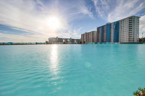 Apartamento Depto Azul Marino - Laguna Bah�a