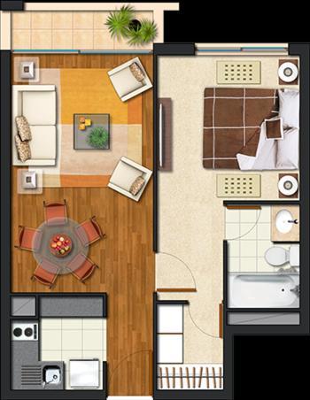 Apartamento Departamento San Miguel Metro