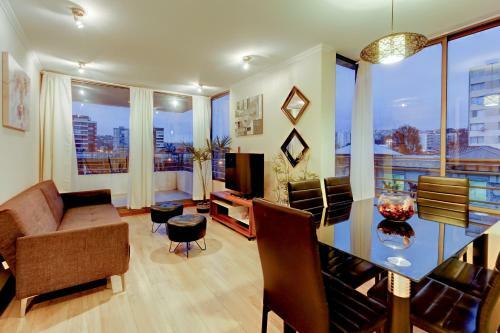 Apartamento Depto. Moderno En Vi�a Del Mar