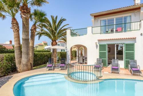 Cala'n Blanes Villa Sleeps 9 Pool Air Con Wifi