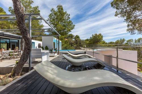 Cala Vadella Villa Sleeps 10 Pool Wifi