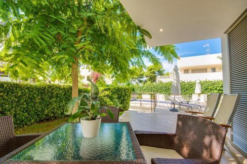 Platja De Muro Villa Sleeps 8 Pool Air Con Wifi