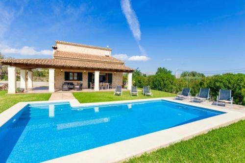 Pollenca Villa Sleeps 6 Air Con Wifi T454324