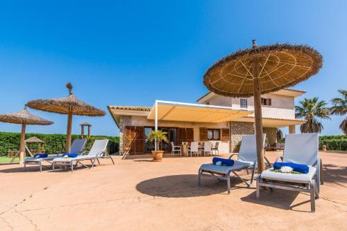 Sa Pobla Villa Sleeps 9 Pool Air Con Wifi