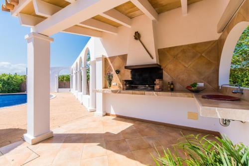 Sa Pobla Villa Sleeps 9 Pool Air Con Wifi