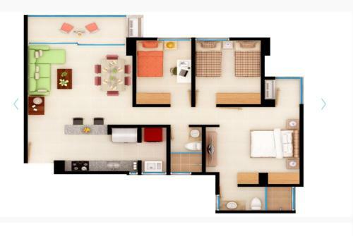 Apartamento A&d Palmeto Club