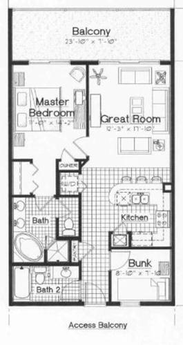 Apartamento Sunrise Beach 1506 - 1417175 Condo