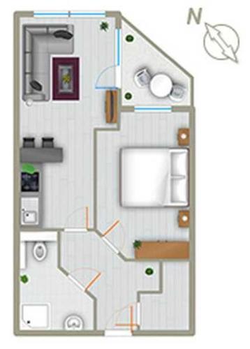 Apartamento Kurpark_residenz App_ 204