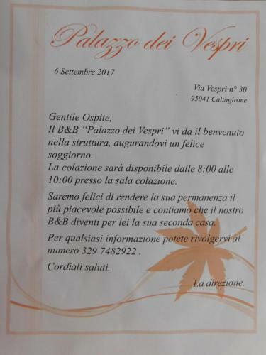 Bed & Breakfast Palazzo Dei Vespri