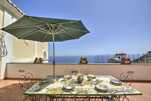 Praiano Villa Sleeps 6 Pool Air Con Wifi