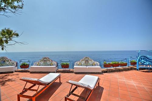 Praiano Villa Sleeps 14 Pool Air Con Wifi