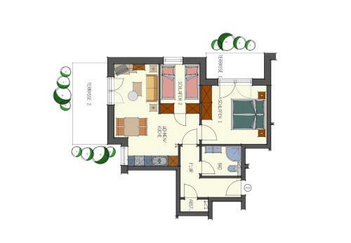 Apartamentos Moderne Kurparkresidenz Strand Pro