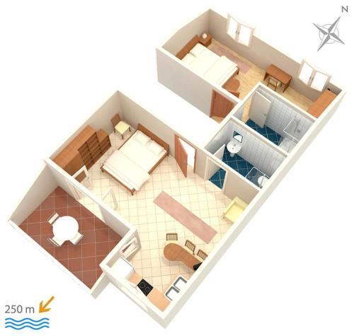 Apartments And Rooms With Wifi Bol (brac) - 2875