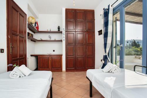 White And Blue Villa