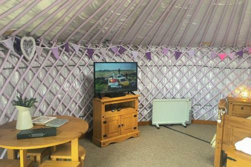 Lavender Yurt
