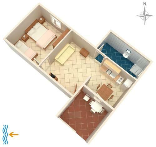 Apartment Metajna 4127b