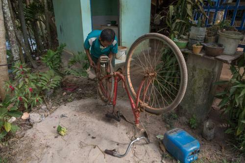Prithy & Mutta (community Homestay Chansor 4)