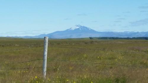 Hekla Cabin 1 Volcano And Glacier View