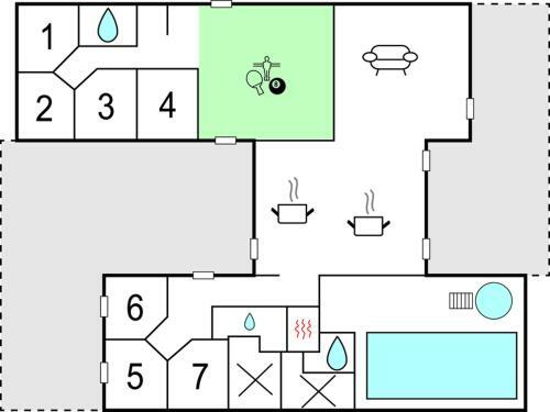 Seven-bedroom Holiday Home In Ebeltoft