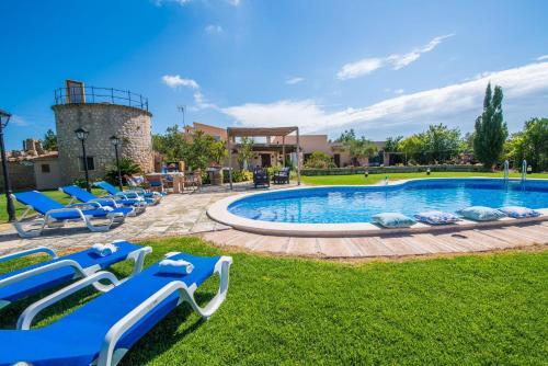 Sa Pobla Villa Sleeps 10 Pool Air Con Wifi