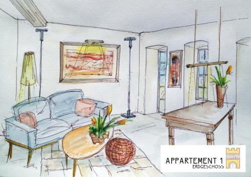 Apartamentos Burggarten Appartements Neuleiningen