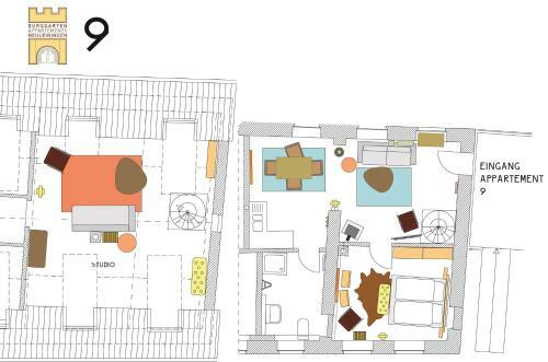 Apartamentos Burggarten Appartements Neuleiningen