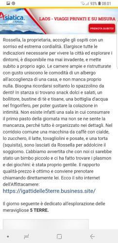 Hostal Affittacamere I Gatti Delle 5 Terre