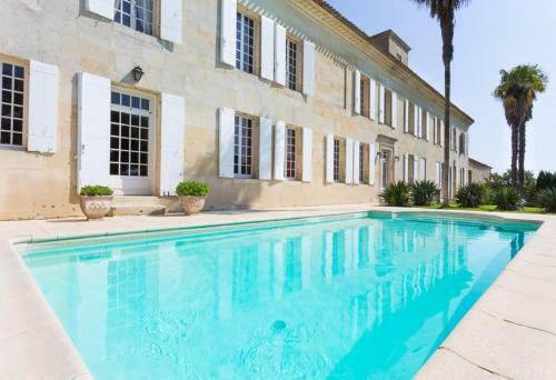 Agroturismo Blesignac Chateau Sleeps 12 Pool Wifi