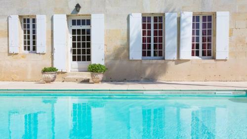 Agroturismo Blesignac Chateau Sleeps 12 Pool Wifi