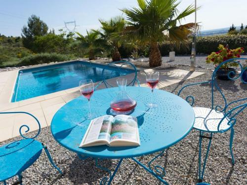 Charming Villa With Private Pool Near Lake In Oupia