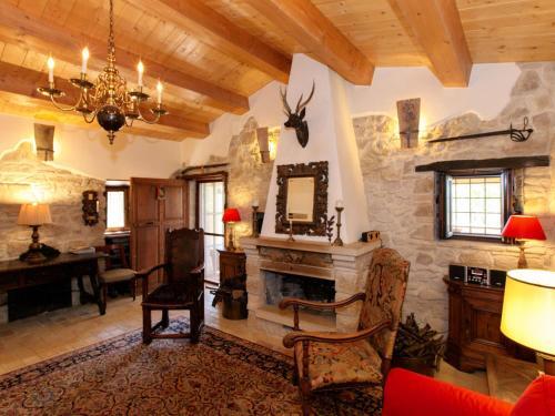 Villa With Tower Between Olive Trees With Private Swimming Pool, Nice View