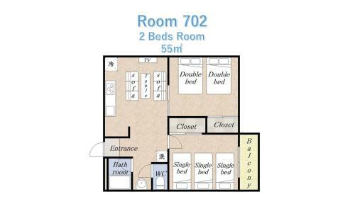Apartamentos Teioh Nishi Shinsaibashi
