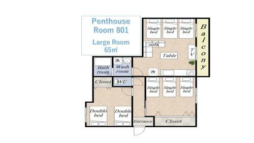 Apartamentos Teioh Nishi Shinsaibashi
