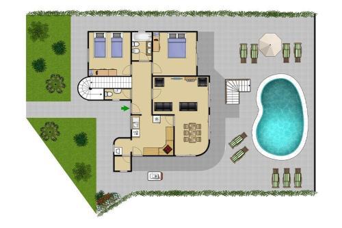 Gale Villa Sleeps 8 Pool Air Con Wifi