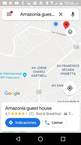 Bed & Breakfast Amazonia Guest House