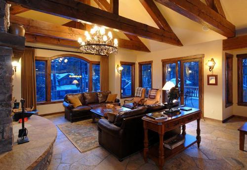 Rustic Timber Lodge