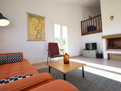 Impressive Villa With Hill View In Joyeuse France