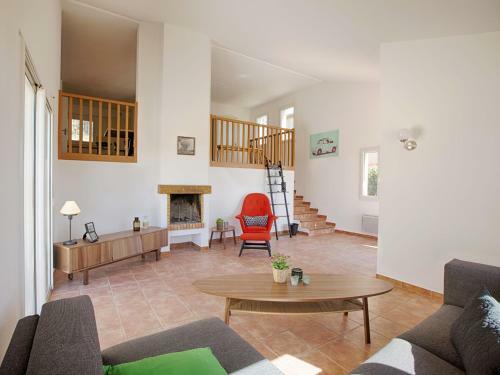 Impressive Villa With Hill View In Joyeuse France