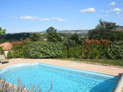 Impressive Villa With Hill View In Joyeuse France