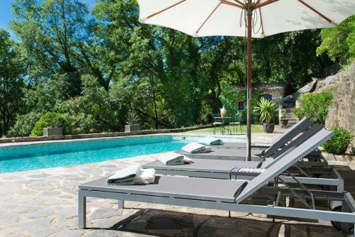 La Garde-freinet Villa Sleeps 8 Pool Air Con Wifi