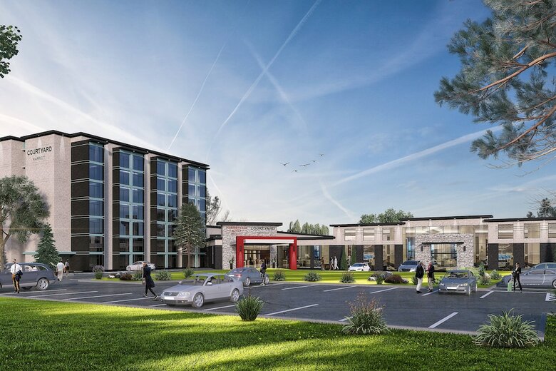 Hotel Courtyard By Marriott Oshawa