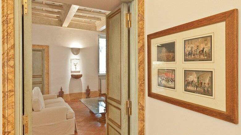 Apartamento Rental In Rome Banchi Vecchi Terrace