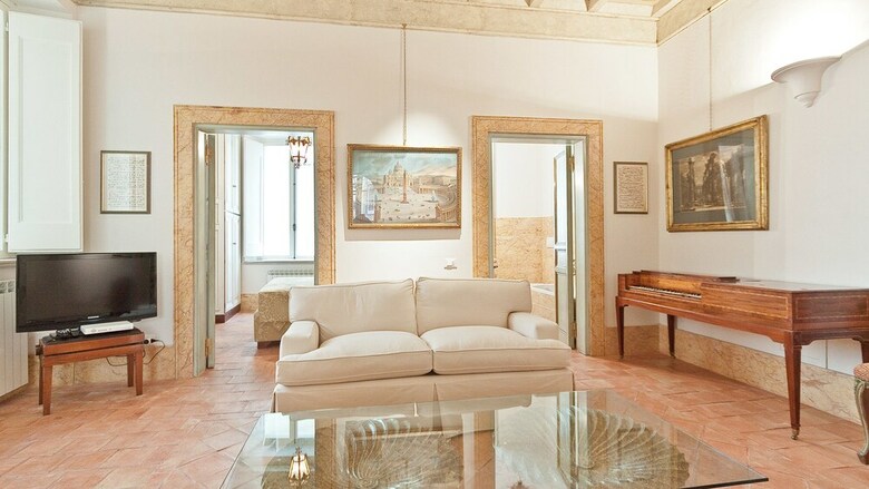 Apartamento Rental In Rome Banchi Vecchi Terrace