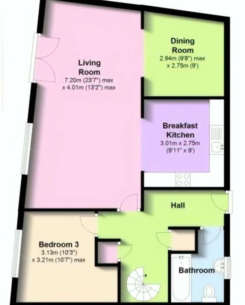 Apartamentos 4b Loft Penthouse Industrial City Views