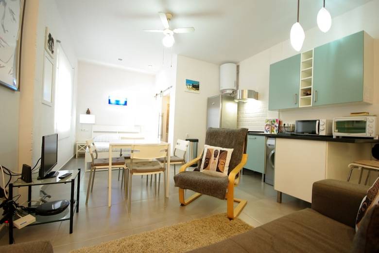 Apartamentos Estudio Moderno En Tarifa A Pie de Playa - 368